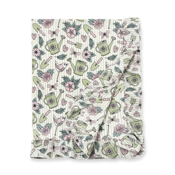 garden-bloom-bamboo-stroller-blanket Tesa Babe - Sophia's StyleBaby Blankets-1